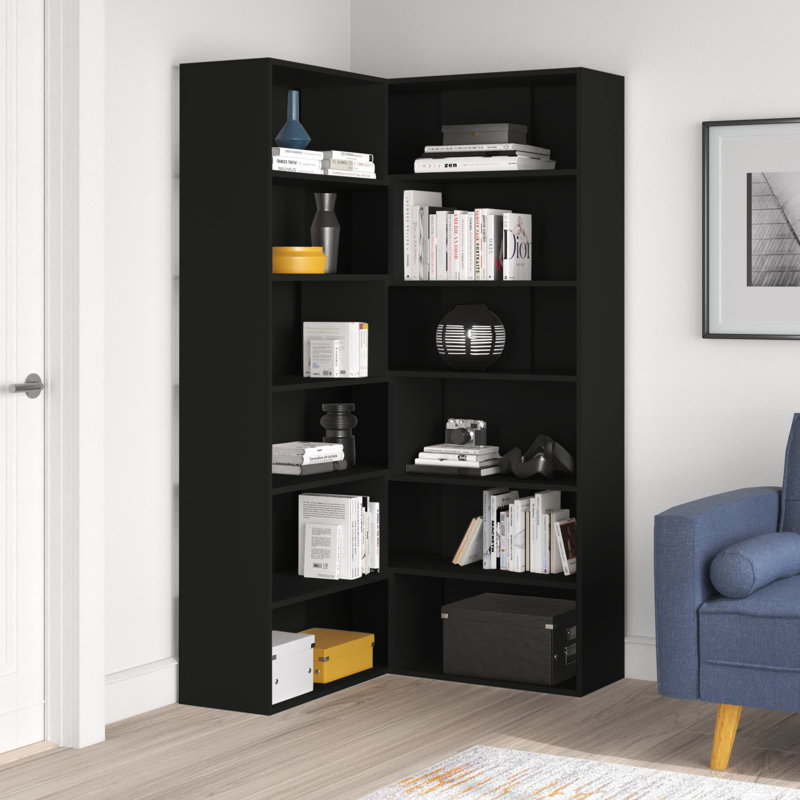 Zipcode Design Molly 178.5Cm H x 93.5Cm W Corner Bookcase & Reviews